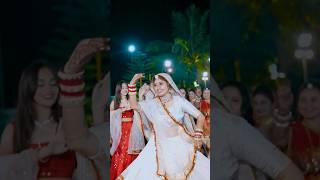 Saajanji ghar aayeBride Entry Indian Wedding 2024 Wedding Entry shorts [upl. by Akeimat379]