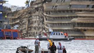 Costa Concordia then and now [upl. by Yokoyama]