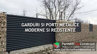 Garduri metalice modele pentru o casa moderna [upl. by Amias]