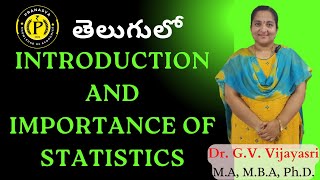 Introduction and Importance of Statistics [upl. by Illek961]