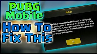 PUBG Mobile  Fix Device Not Supported 100 Root  How to fix Device not Supported Pubg Mobile [upl. by Hamon]