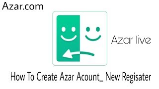 How To Create Azar Acount New Regisater [upl. by Yrakcaz]