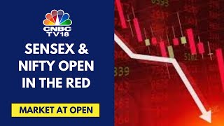 Indices Open Lower Amid Mixed Global Cues Nifty Around 25100 Sensex Down 169 Points to 82032 [upl. by Coriss]