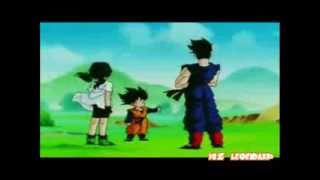 Goten le enseña que es el ki a videl [upl. by Airamasor]