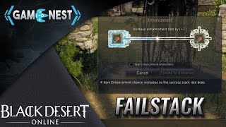 Failstack enhancement fail stacking  Poradnik Black Desert Online  PL [upl. by Ulrich]