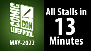 Comic Con Liverpool 2022 All stalls [upl. by Pantheas]