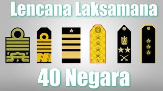 Lencana Pangkat Laksamana Angkatan Laut 40 Negara [upl. by Tteirrah]