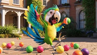 Tota Bolta Thaa  hindi poem song parrot kids hindi poem rehymes song in english learning parrot [upl. by Michaeu868]