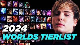 LS  WORLDS 2024 CHAMPION TIERLIST [upl. by Ahsiet]