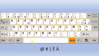 Comment utiliser le CLAVIER  version belge  Cours de bureautique [upl. by Mame]