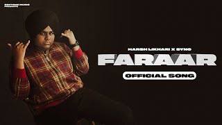 Harsh Likhari  Faraar  New Punjabi Song 2024  Viral Rap Song Harshlikhariofficial2007 [upl. by Sirtaeb]