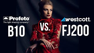 Westcott fj200 vs the Profoto b10  Product Review [upl. by Cordalia]