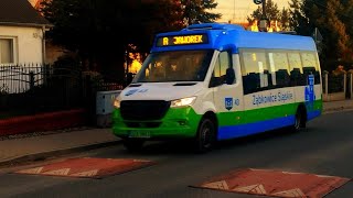 TAK CHODZI BUS ELEKTRYCZNY 43 PO NAPRAWIE TYLNEGO MOSTU [upl. by Rabbi]