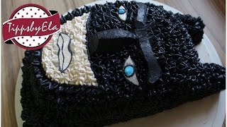 Batman cake How To Anleitung Batman Torte  TippsbyEla [upl. by Eirased]