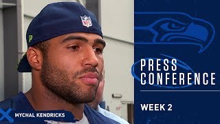 Seahawks Linebacker Mychal Kendricks Week 2 Press Conference [upl. by Nicola348]