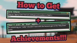 How to Get the 6 NEW UCN Achievements  TPRR  Roblox [upl. by Dreher66]