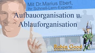 Aufbauorganisation u Ablauforganisation [upl. by Enileme]