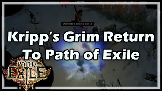 Path of Exile Kripp’s Grim Return To PoE [upl. by Imalda]