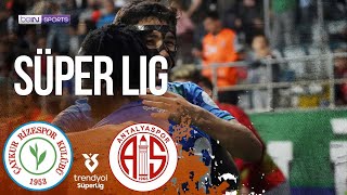 Rizespor vs Antalyaspor  Süper Lig HIGHLIGHTS  100424  beIN SPORTS USA [upl. by Ahtiekal133]