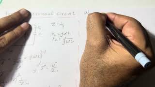 RLC Parallel Resonant Circuit Derivation of Resonant Frequency  Lec4  Resonator R K Classes [upl. by Ingra]