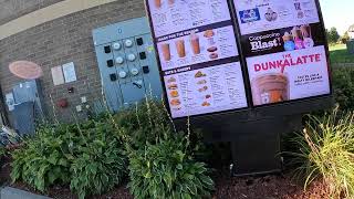 Dunkin Donuts Drive Thru Coffee amp Bavarian Kreme 2105 Cliff Rd Eagan Minnesota 7 Sept 2024 NGH [upl. by Daisey]