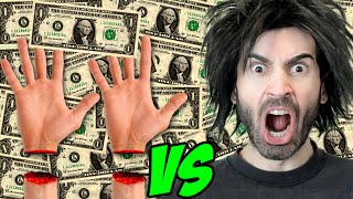 HANDLESS MILLIONAIRE 2 vs The Worlds Worst Gamer [upl. by Eniamej274]