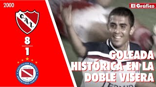 TORNEO CLAUSURA 2000 INDEPENDIENTE 8 ARGENTINOS JUNIORS 1 [upl. by Maurer]