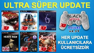 BLACK STORE PS3 v439 ULTRA UPDATE  TÜRKÇE GOD OF WAR 3  KILLZONE 3  RESIDENT 6  PS3 OYUN İNDİR [upl. by Ettezil]