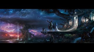 RPG Elf Ambience  Night Elves of Warcraft IIIWorld of Warcraft [upl. by Haduj]