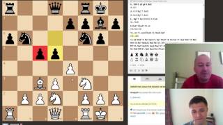 GM Alex Colovic Analyses Sicilian CanalMoscow Attack by 1800 player wwhite Chess 5 [upl. by Olin921]