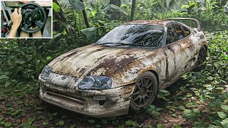 Rebuilding Toyota Supra RZ MK4 919Hp  Forza Horizon 5  Thrustmaster T300RS gameplay [upl. by Johppa728]