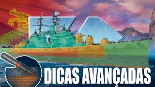 Dinâmica de angulação e blindagem no world of warships [upl. by Honora]