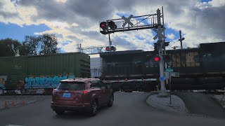 CSX M574 North  Glendale KY 10202023 [upl. by Eyak]