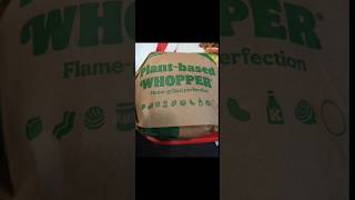 Plant based Whopper UK burgerking [upl. by Vastah463]