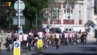 World Naked Bike Ride 2012  Portsmouth UK by Rooms and Menus [upl. by Keir333]