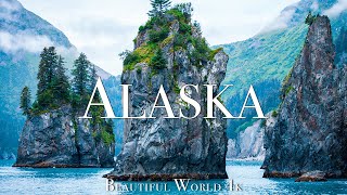 Alaska 4K Amazing Nature Film  Peaceful Piano Music  Travel Nature [upl. by Anaz334]