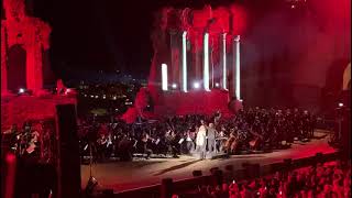 Nessun dorma  Andrea Bocelli  Taormina 2023 [upl. by Aia]