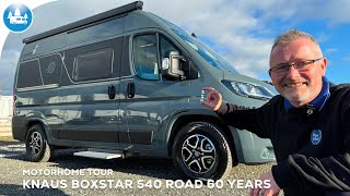 Motorhome Tour Knaus Boxstar 540 Road 60 Years  Luxury German Quality in a 541m Van Conversion [upl. by Deste]