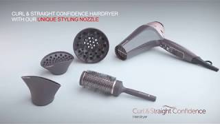 D5706 Curl amp Straight Confidence Hairdryer [upl. by Nonac]