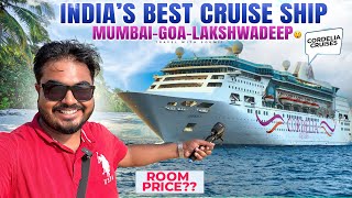 MUMBAI to LAKSHADWEEP CRUISE Ship  3 Days in CORDELIA Cruise  INDIAs LARGEST SHIP cruise [upl. by Malkin]