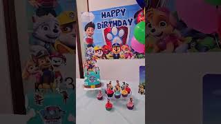 Paw Patrol Birthday Cake amp Matching Cupcakes pawpatrol pawpatroltoys pawpatroldecoration cake [upl. by Akitnahs]