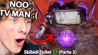 ¡VIENDO EL CAPÍTULO 77 Parte 3 de Skibidi Toilet😝🚽 ¿AAAAA [upl. by Ferullo686]