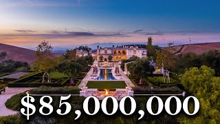 Inside 85M Westlake Village California Estate  LA Real Estate [upl. by Sirovart]