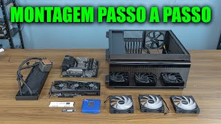 COMO MONTAR UM PC GAMER COMPLETO PASSO A PASSO 2023 [upl. by Redneval]