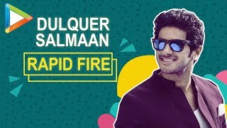 SRK or Aamir Dulquer Salmaan’s SUPERB rapid fire  Karwaan [upl. by Hebel942]