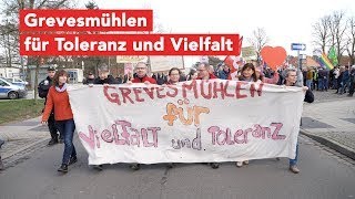 Demo in Grevesmühlen für Toleranz und Vielfalt [upl. by Nagy394]