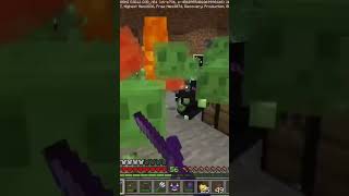 Splash potion of oozing is dangerous in hardcore minecraft [upl. by Leboff]