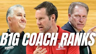 Midseason Review Ranking the Big Ten Basketball Coaches for 20232024 Season  Analysis amp Insights [upl. by Disini]