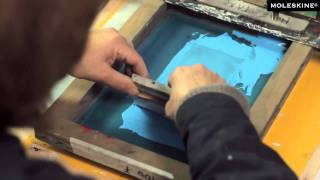 Moleskine Custom Editions Silk Screen Printing Customization [upl. by Waine]