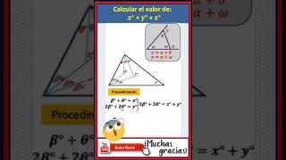 Propiedad del ángulo exterior de un TRIÁNGULO1 triángulo seaprendehaciendonomirando [upl. by Docia656]